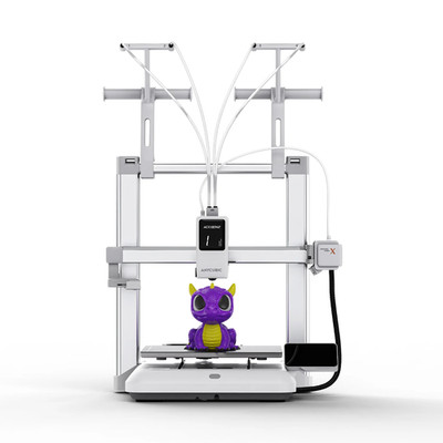 IN Stock Anycubic Kobra X FDM 3D Drucker Bis zu 19 Farben |KI-Erkennung 600 mm/s