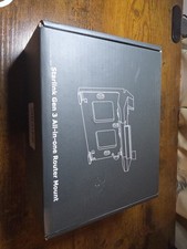 Starlink Gen 3 Mount  Wall Holder, All-in-One Space-Saving Bracket