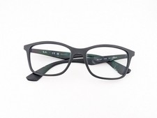 Ray Ban Eyeglasses, Frames Only, RB 7047 5196, 54-17-140, Black, Made In Brazil.