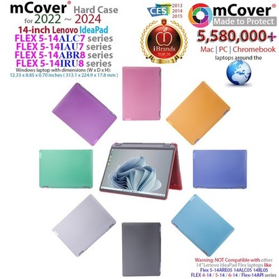 NEW mCover  for 2022-2024 14'' Lenovo IdeaPad FLEX 5 14ALC7 14IAU7 14ABR8 14IRU8