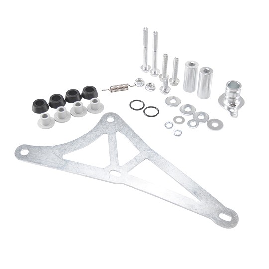 Support d'échappement Yasuni R pour pot de scooter SR50 R et Ice en métal rigide