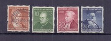GERMANY 1952 RELEIF SET ( 4 ) USED CAT �130