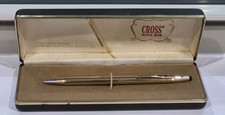Boxed Vintage Cross Classic Century 1/20 14K Gold Filled Ballpoint Pen USA Twist