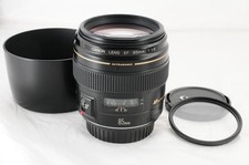 Canon EF 85mm F1.8 USM Prime Lens Excellent w/Caps Hood Filter Used From Japan
