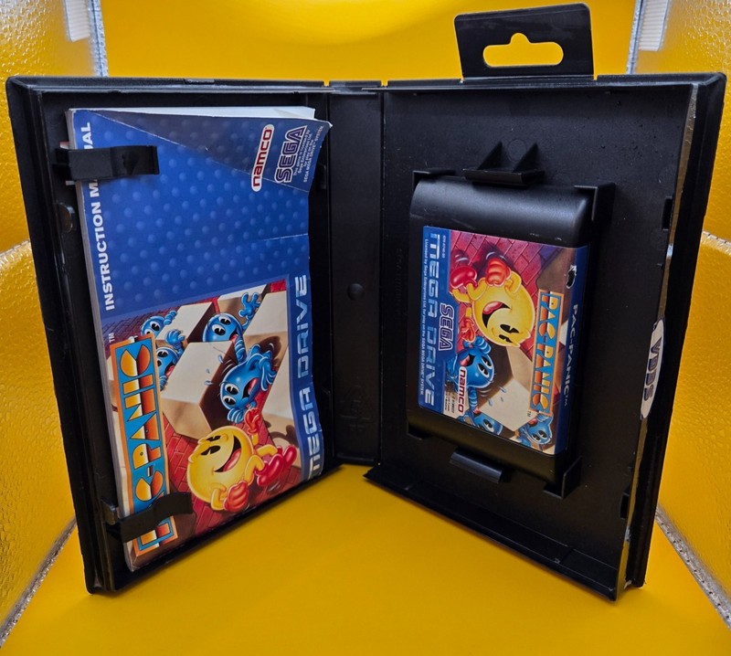 Pac-Panic  - Video Game for the Sega Mega Drive - complete with manual