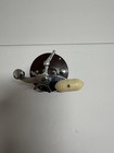 Vintage Penn Peer No. 209 Level Wind Fishing Reel made in USA  Burgandy NICE! — photo 9
