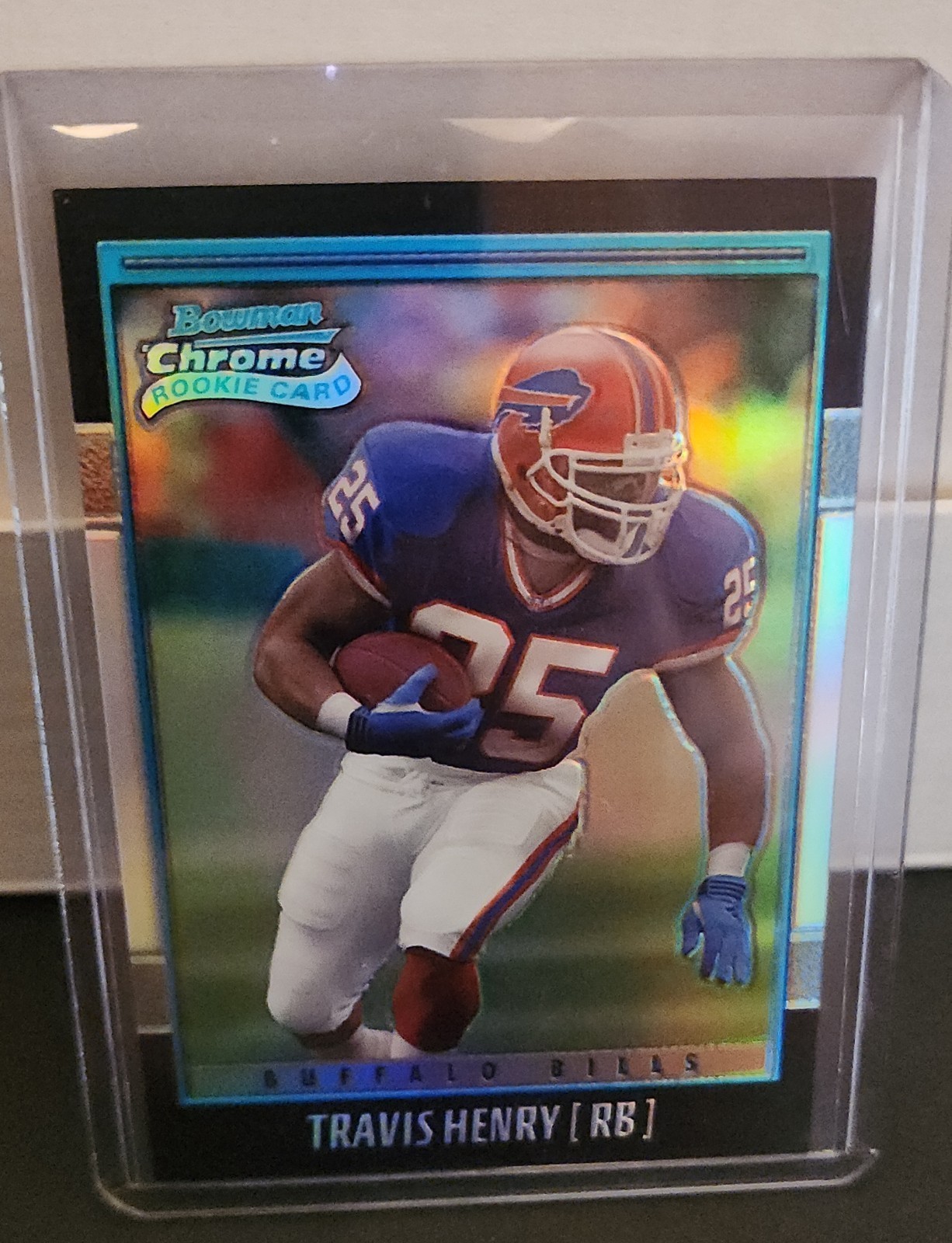 Travis Henry Bowman Chrome #141 Refractor
