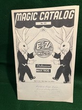Vintage MAGIC Catalog No 321 E-Z MagicBOOKLET...