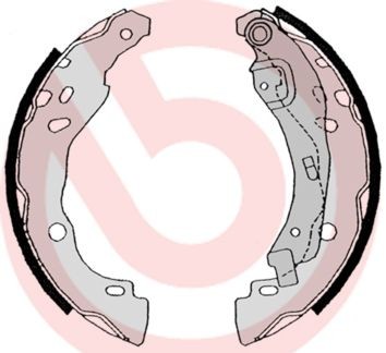 Brembo Bremsbackensatz S 68 525 FüR Dacia Renault Nissan-image