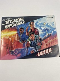 Mission: Impossible Complete in Box CIB (Nintendo, NES 1990) Tested 