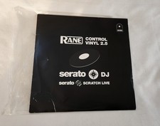 Rane Serato Official Control Vinyl 2.5 12" Black Record DJ Scratch Live Rare 200
