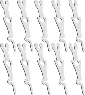 55500 PRT Fork Type Tamper Resistant Switch Keys Pack 10 Toggle Locking Switches