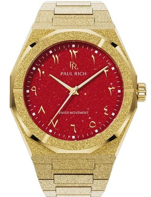 Paul Rich PR-45218 Mens Watch Frosted Star Dust II Desert 43mm 5ATM