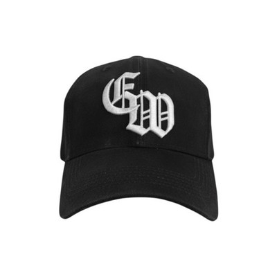 ELVEMWORLDS Saint Basecap Schwarz   Snapback Cap Logo Stick Streetwear Cappy