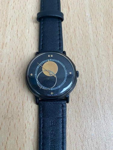 1980s Men's Raketa Copernicus Moon & Sun 17 Jewels 2608.HA USSR Made 35mm Watch