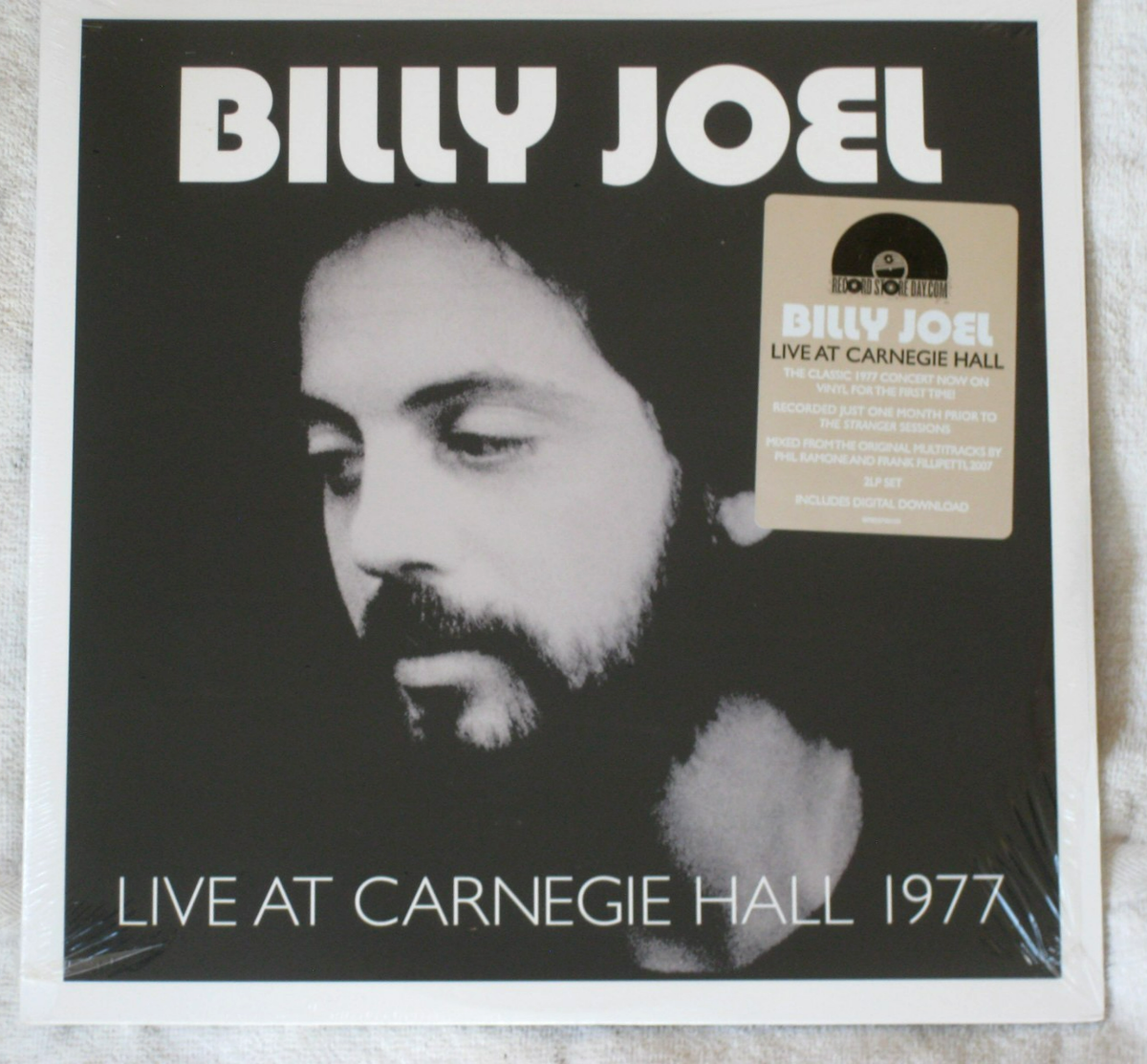 ビリー・ジョエル Live at Carnegie Hall 77新品未開封❗️ LIVE AT CARNEGIE HALL 1977 [2LP]/BILLY JOEL/ビリー・ジョエル