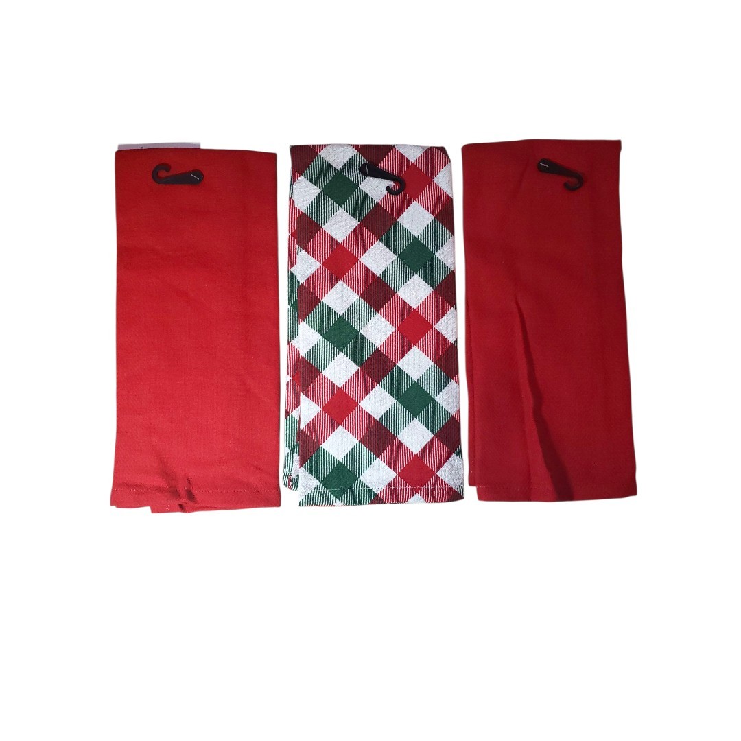 Holiday Time Kitchen Towel Set (3)