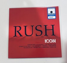 Rush Icon Vinyl LP Walmart Exclusive White Color Ltd 2021 w/ Hype Sticker NM