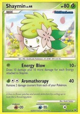 Damaged, English Pokemon Regular Shaymin - 38/127 - Rare Platinum - Platinum on eBay