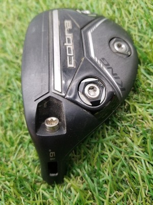 LEFTY 2023 COBRA KING TEC 3 HYBRID 19* CLUBHEAD ONLY +HC GOOD