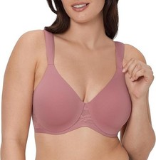 Bali Coolest Smoothing Underwire Convertable T-Shirt Bra 4580 Rose Tea 40DD NWT