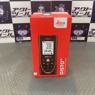 Leica Disto X3 -1 Laser Distance Meter JP Operation Confirmed