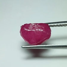 4.35ct 10.8 X 7.6 mm Pinkish Red Ruby - Heated from Africa Gemstone