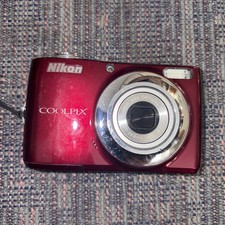 Nikon COOLPIX L22 12MP 3.6x Optical CCD Vintage Digital Camera-100% Working