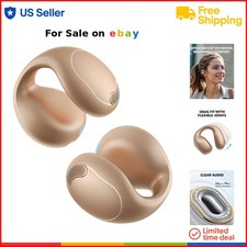 Open-Ear Earbuds Clip-On Headphones Lightweight Breathable Sport Bluetooth