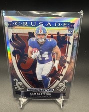 2025 Panini Rookies & Stars Cam Skattebo #21 Crusade Prizm Rookie Giants NFL