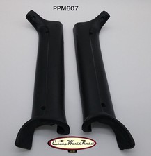 68 Chevy Ii Nova A Interior Windshield Pillar Post Molding Molded Black Pair