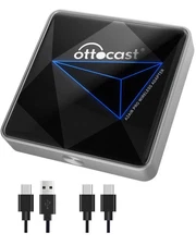 OTTOCAST Android Auto Wireless Adapter for Car - 2025 Version, Wired to Wirel...