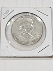 1951 Franklin Half Dollar - 90% Silver - Circulated Coin