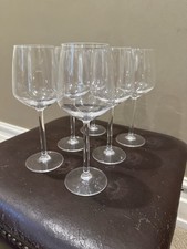 Clear Plastic Wine Glasses Stemware Outdoor Break Resistant Picnic Patio Pool
