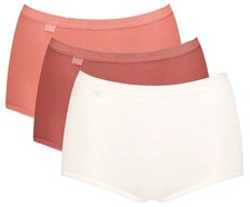 Sloggi Womens 3 Pack Basic Maxi Knickers - Orange