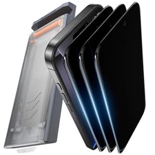 3 Pack 14/13 Privacy Screen Protector 9H Tempered  Easy Install