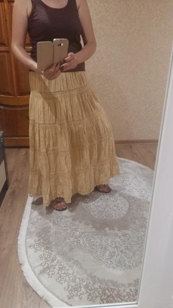 Women Canali Skirt Peach 38 / M / 46