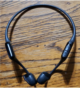 Shokz OpenRun Pro 2 Bone Conduction Bluetooth Headphone Black S820 *AS-IS, READ*