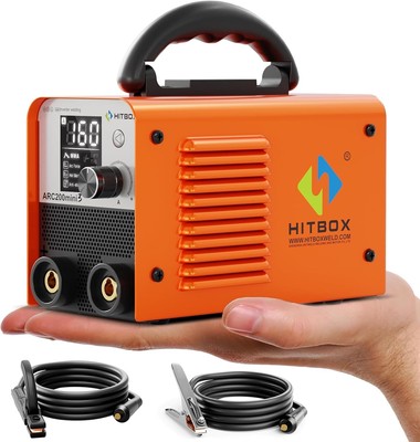 HITBOX 160A 2-in-1 Ultra Mini Inverter Schweißgerät, TIG MMA ARC, 230V, IGBT