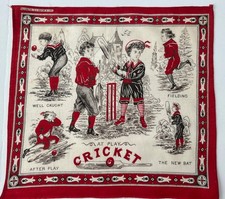 Antique Turkey Red Handkerchief Bandanna Cric...