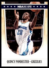 2011-12 NBA Hoops: Quincy Pondexter Memphis Grizzlies #159