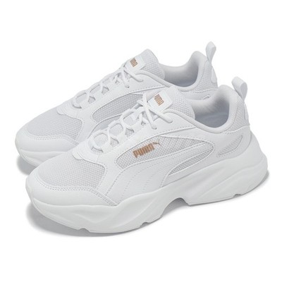 Puma Cassia 2.0 White Gold Women Lifestyle Casual Shoes Sneakers 402676-02