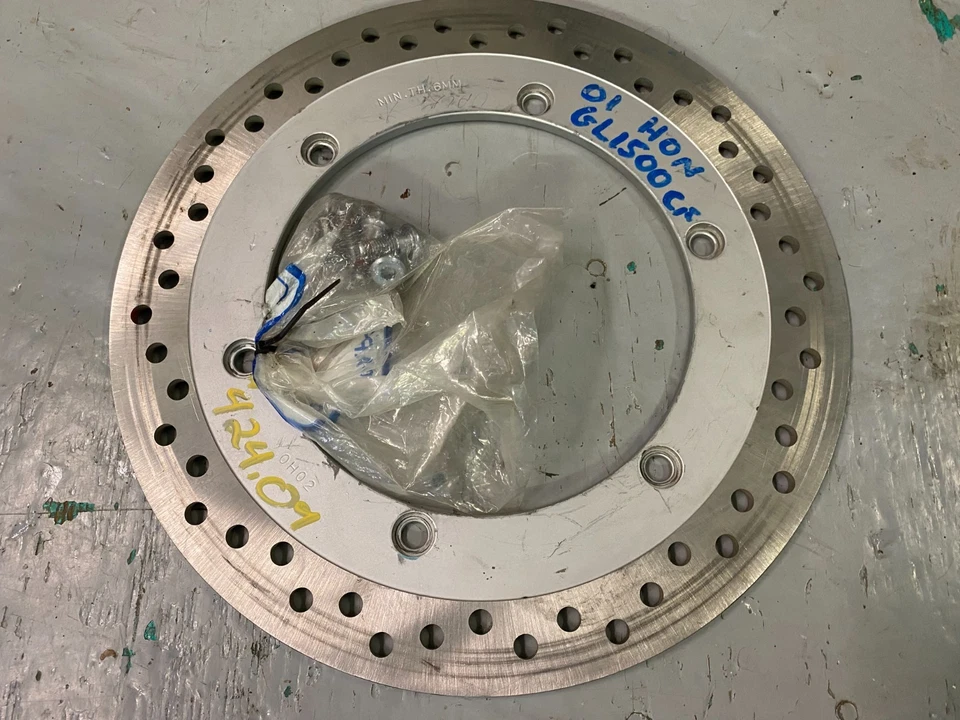 HONDA 1997-2003 GL1500C VALKYRIE DISCO TRASERO ROTOR 43251-MBY-671 MUY POCO KILOMETRAJE Foto 4 de 4