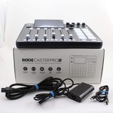  OPEN BOX GOOD  RODE RODECaster Pro II Integrated Audio Production Studio Bla