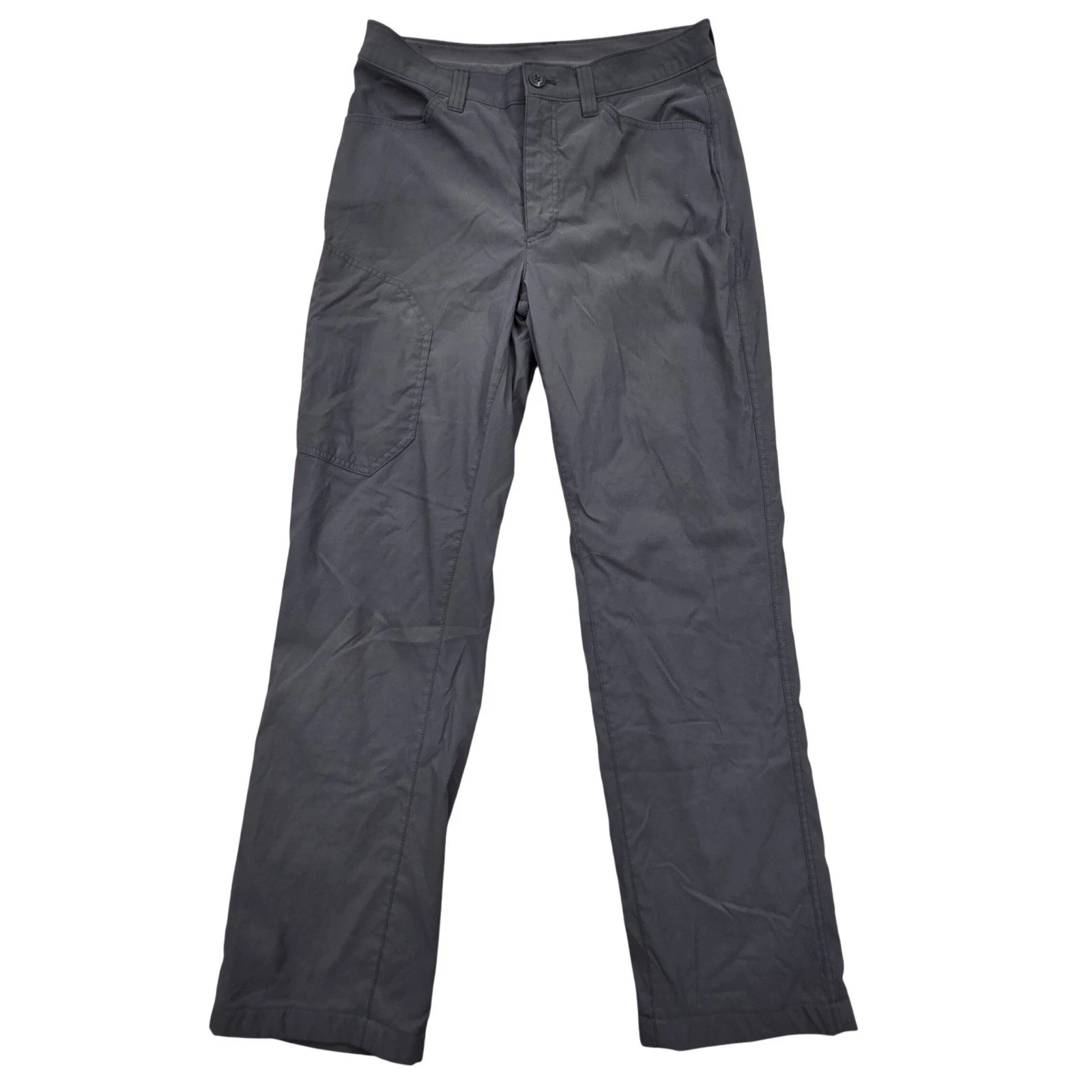 Eddie Bauer Fleece Lined Tech Pants C3253078 Gray Mens 30x30 Hiking Outdoor