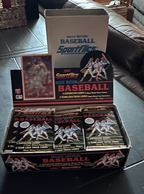 #ad Magic Motion Baseball Sporadic 1987 $35.00