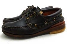 Shoes Deck Men'S Leather Genuine Black Americana Crepe-Folk Limited Edition VHT