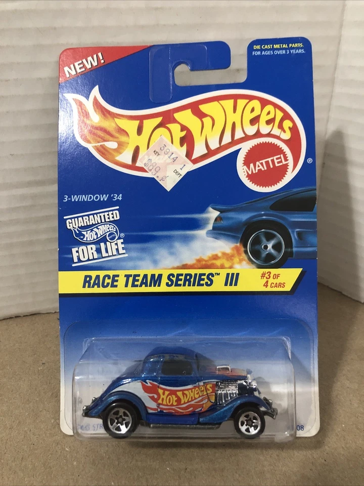 Ford F-150 1997 First Editions and 3-window 34 Race Team Series III Hot Wheels-2 - Image 4 of 4