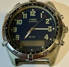 timex indiglo wr 50m Mens Anadigital Watch Vintage.
