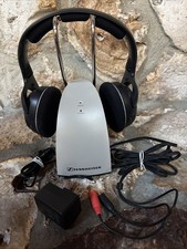 Sennheiser HDR120 Wireless Headphones w/ TR120 FM Transmitter Base